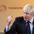 London's Mayor Boris Johnson speaks during a Thomson Reuters Newsmaker event at Canary Wharf, east London