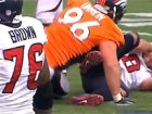 QB suffers gruesome injury from illegal hit