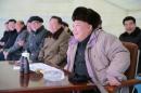 North Korean leader Kim Jong Un watches the Masikryong ski competition-2016