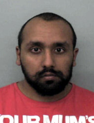 This undated photo made available by Thames Valley Police on Tuesday May 14, 2013 shows Zeeshan Ahmed, 27, who along with six other men was convicted in London on Tuesday for sexually abusing underage girls, including one who was just 11, by plying them with alcohol and drugs before forcing them to commit sex acts. The guilty verdict followed five months of testimony indicating the pedophile sex ring exploited girls between 2004 and 2012 in the Oxford area, some 60 miles (95 kilometers) northwest of London. (AP Photo/Thames Valley Police)