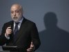 Russian businessman Vekselberg gestures during a ceremony to mark International Holocaust Remembrance Day at Jewish Museum and Tolerance Center in Moscow