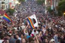 Thousands of revelers fill Castro St. in San Francisco