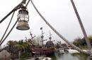 A view of the Pirates Bay at the Disneyland park in Chessy, near Marne-la-Vallee, outside Paris, taken on March 31, 2012