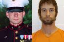 This combination of photos from the Routh family and the Erath County Sheriff's Office shows Eddie Ray Routh. The former Marine is accused of killing Navy SEAL sniper Chris Kyle and Chad Littlefield on Feb. 2, 2013. (AP Photo/Routh Family, Erath County Sheriff's Office)