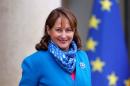 FILE PHOTO: French Minister for Ecology, Sustainable Development and Energy Segolene Royal leaves the Elysee Palace in Paris following the weekly cabinet meeting