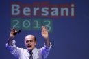 Il candidato premer del centrosinistra Pier Luigi Bersani