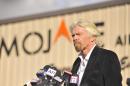 Virgin founder Sir Richard Branson speaks at a press conference in Mojave, California on November 1, 2014