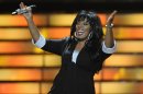 FILE - In this May 21, 2008 file photo, Donna Summer performs during the finale of 