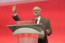 UK's new Labour leader fires up faithful in 1st speech