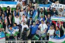 Tuesday's victory put the Uzbeks in command of their group with three wins from four matches, while China languish in fifth place with only a point to show for their efforts so far