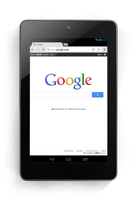 Nexus 7 for internet use