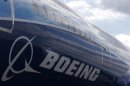 Boeing's new 787 Dreamliner aircraft stands on the tarmac at Manchester Airport in Manchester