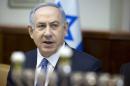Israeli Prime Minister Netanyahu holds the weekly cabinet meeting in Jerusalem