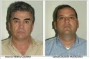 Suspected members of the Sinaloa Cartel Jesus Gutierrez Guzman and Samuel Zazueta Valenzuela are pictured in this handout photo released by the Spanish Interior Ministry