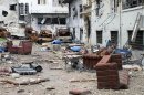 Distruzione a Damasco