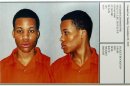 Handout booking photo of Lee Boyd Malvo from 2003
