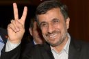 Mahmud Ahmadineyad, presidente iraní, en una visita a Indonesia