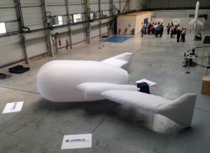 An inflatable scale size model of &quot;Adeline&quot;,&nbsp;&hellip;