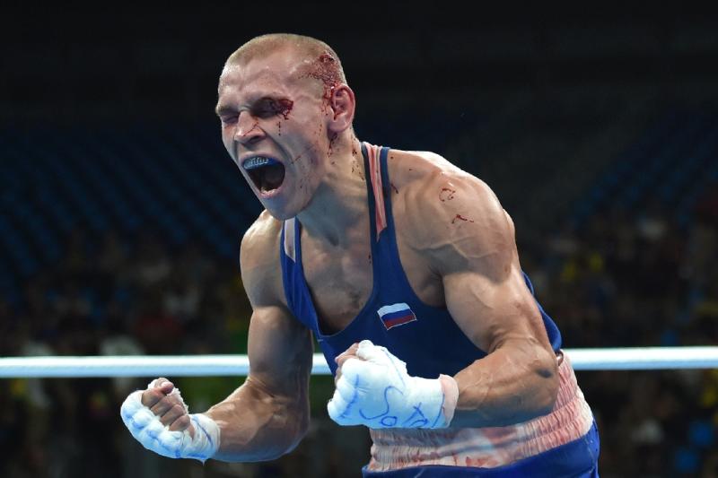 Judges unfairly awarded victory to Vladimir Nikitin (pictured) in his Olympic boxing match against Michael Conlan, Conlan alleges (AFP Photo/Yuri Cortez)