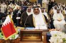 Bahrain's Crown Prince Salman bin Hamad al-Khalifa attends the 25th Arab Summit in Kuwait City