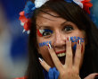 TOPSHOTS
 <br /> A Fan Of France's National Football Team Reacts Ahead Of The Euro 2012 Championships Football Match Ukraine Vs AFP/Getty Images
