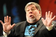 Apple co-founder Steve Wozniak, seen here in May 2012, has predicted "horrible problems" in the coming years as cloud-based computing takes hold. (AFP Photo/Torsten Blackwood)
