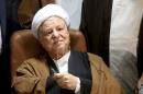 FILE - In this Dec. 21, 2015 file photo, former Iranian President Akbar Hashemi Rafsanjani, registers his candidacy for the elections of the Experts Assembly in Tehran, Iran. Iranian state media said Sunday, Jan. 8, 2017 that influential former President Akbar Hashemi Rafsanjani has died at age 82 after having been hospitalized because of a heart condition. Rafsanjani, who served as president from 1989 to 1997, was a leading politician who often played kingmaker in the country's turbulent politics. He supported President Hassan Rouhani. (AP Photo/Ebrahim Noroozi, File)