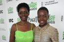 Dorothy Nyong'o and her daughter, Lupita Nyong'o, arrive at the 2014 Film Independent Spirit Awards, on Saturday, Mar. 1, 2014, in Santa Monica, Calif. (Photo by Jordan Strauss/Invision/AP)