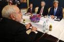 Iran's Foreign Minister Zarif holds a bilateral meeting with U.S. Secretary of State Kerry in Vienna