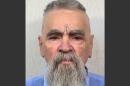 This Oct. 8, 2014 photo provided by the California Department of Corrections shows 80-year-old serial killer Charles Manson. A marriage license has been issued for Manson to wed 26-year-old Afton Elaine Burton, who left her Midwestern home nine years ago and moved to Corcoran, California to be near him. Burton, who goes by the name "Star," told the AP that she and Manson will be married next month. (AP Photos/California Department of Corrections)