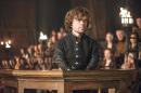 This image released by HBO shows Peter Dinklage in a scene from "Game of Thrones." The series garnered 19 Emmy Award nominations on Thursday, July 10, 2014, including one for best drama series. (AP Photo/HBO, Helen Sloan)