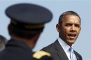 Obama delivers remarks at Ft. Meyer in Virginia