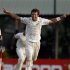 New Zealand's Bracewell celebrates taking the wicket of Sri Lanka's captain Jayawardene during the fourth day of second and final test cricket match in Colombo