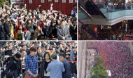 李敏鎬在廣州拍攝淘寶廣告吸引5000人