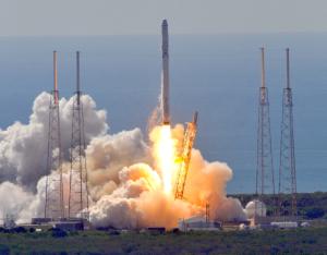 The SpaceX Falcon 9 rocket lifts off from space launch&nbsp;&hellip;