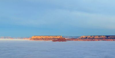 Total cloud inversion near Desert View, Grand Canyon National Park, Thursday, December11, 2014. NPS photo by Maci MacPherson. (Grand Canyon National Park/Flickr)