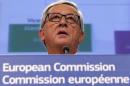 Juncker, the incoming president of the European Commission, presents the list of the European Commissioners and their jobs for the next five years, during a news conference at the EC headquarters in Brussels