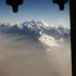 Mount Everest and other peaks of the Himalayan range are seen from air during a mountain flight from Kathmandu