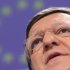 CORRECTS MONTH TO FEB   European Commission President Jose Manuel Barroso addresses the media, at the European Commission headquarters in Brussels, Wednesday, Feb. 13, 2013. The EU and the U.S. agreed on Wednesday to launch talks for a trans-Atlantic free trade deal. (AP Photo/Yves Logghe)