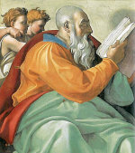 El apostol Zacarias con el rostro del Papa Julio II. (Foto: Wikimedia Commons)