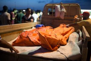 In this Thursday, Aug. 27, 2015 photo, bodies of migrants&nbsp;&hellip;