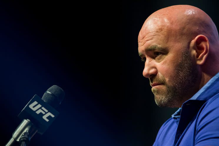 TMZ report: Former fighter aims death threats at Dana White before UFC 200