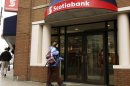 Customer walks into the Scotiabank in Halifax