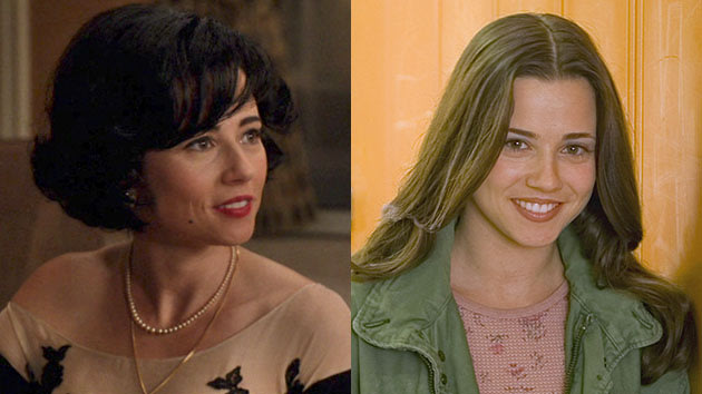 Linda Cardellini in "Mad Men" and "Freaks and Geeks."