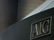 The American International Group (AIG) building is seen in New York's financial district