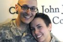 Sean Whitney and Caitlin Murray tied the knot on Jan. 3 at the Albany International Airport. (Michael P. Farrell/Times Union