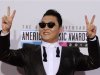 South Korean rapper Psy arrives at the 40th American Music Awards in Los Angeles