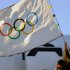 "The arrival of the Olympic flag marks a period of transformation in the city," Eduardo Paes told reporters