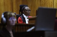 Judge Masipa delivers her judgement in the trial of Oscar Pistorius. (REUTERS)