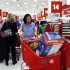 Shoppers checkout at a Target store in Virginia